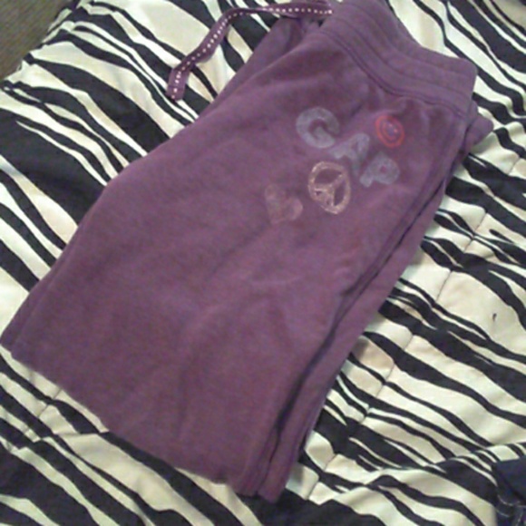Purple sweatpants - Picture 2 of 2